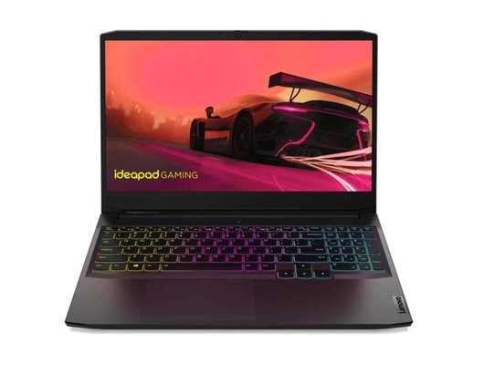 Ноутбук игровой Lenovo IdeaPad Gaming 3 15IHU6/82K1005ARK/Core i5 11300H/8Gb/512Gb/RTX3050 4Gb/15.6FHD/DOS черный